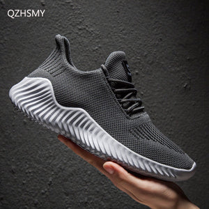 Shoes Men High Quality Male Sneakers Breathable White Fashion Gym Casual Light Walking Plus Size Footwear 2021 Zapatillas Hombre ZopiStyle