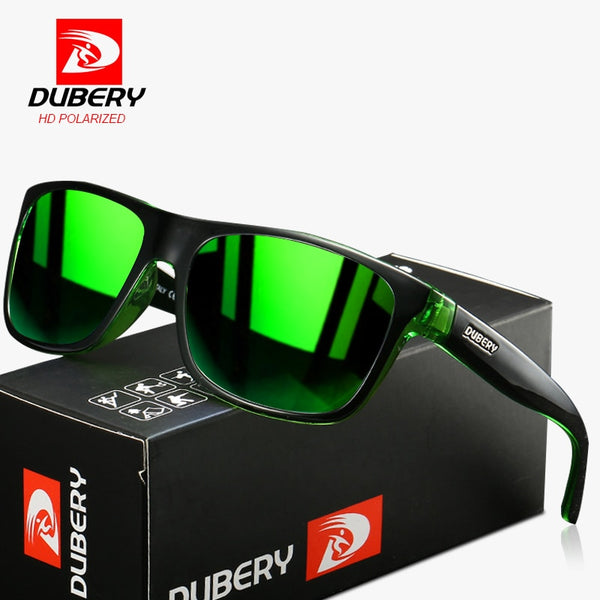 DUBERY 2021 Fashion Polarized Sunglasses Men High Quality Eyeglasses Frame Square Sun Glasses Sport Style UV400 Goggles ZopiStyle