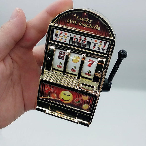 Lucky Jackpot Mini Slot Machine Antistress Toys Games for Children Kids Safe Machine Bank Replica Funny Toys ZopiStyle