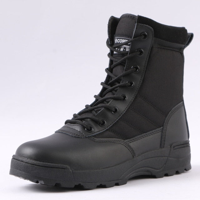 Tactical Military Boots Men Boots Special Force Desert Combat Army Boots Outdoor Hiking Boots Ankle Shoes Men Work Safty Shoes ZopiStyle