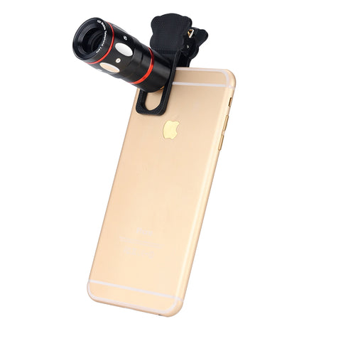 Universal 4-in-1 Smartphone Lens Kit (Black) ZopiStyle