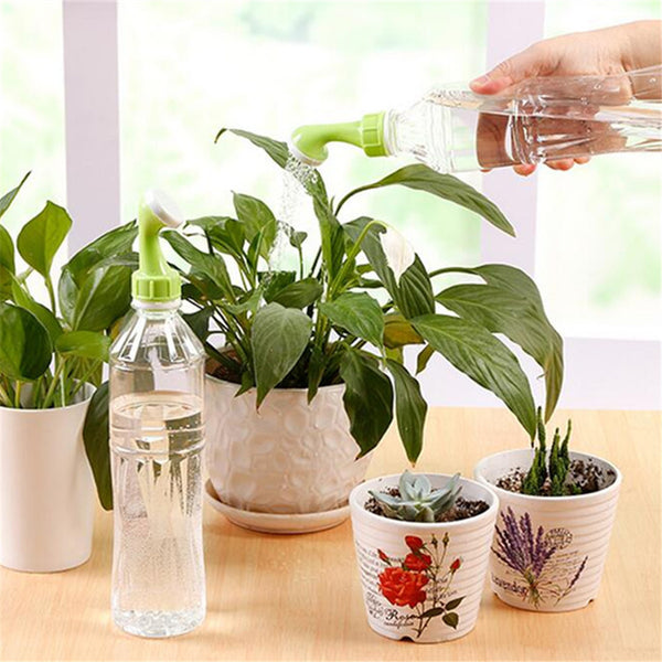 2pcs/set Sprinkler  Nozzle For Flower Drinker Bottle Watering Can Sprinkler green ZopiStyle