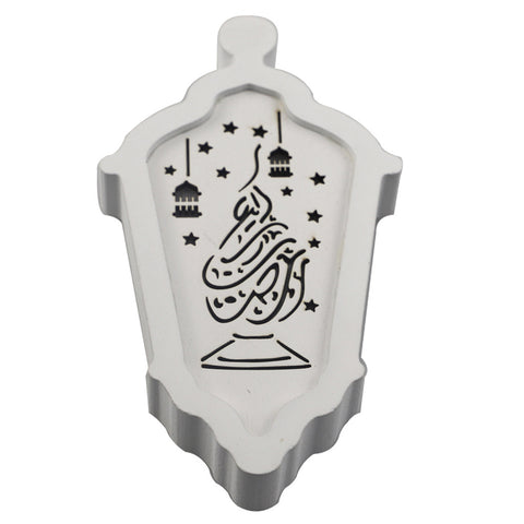 LED Light Wooden Pendant Eid Mubarak Ramadan Decoration for Home Islamic Muslim Party JM01871 ZopiStyle