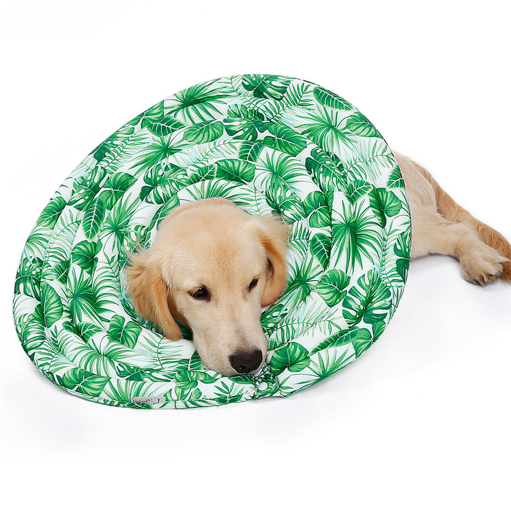 Wound Healing Collar Dogs Cats Medical Protection Neck Ring green_M ZopiStyle