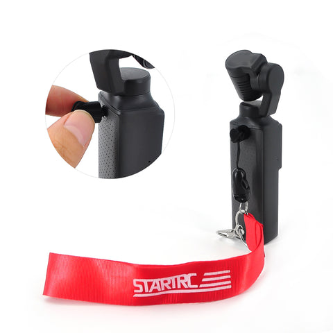 Camera Strap Portable Shoulder Handheld Camera Holder for FIMI PALM Gimbal Neck Starp red ZopiStyle
