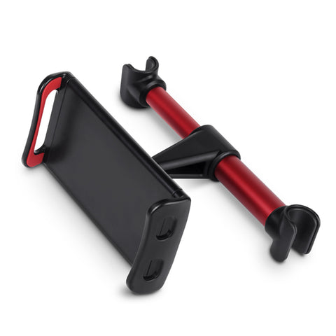 4-11 Inch Phone Tablet PC Holder Stand Back Auto Seat Headrest Bracket Support Accessories for iPhone X 8 iPad Mini red ZopiStyle