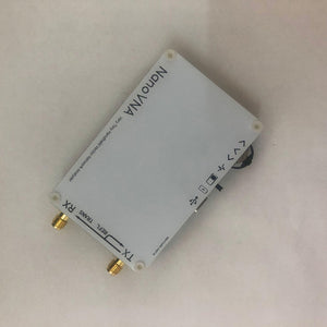 2.8Inch LCD NanoVNA VNA HF VHF UHF UV Vector Network Analyzer Antenna Analyzer + PC Software + Battery white ZopiStyle