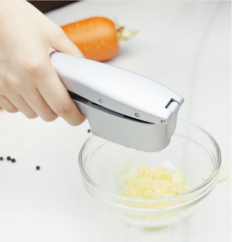 2 in 1 Alloy Garlic Press Ginger Slicer Kitchen Cooking Tools Alloy garlic press ZopiStyle