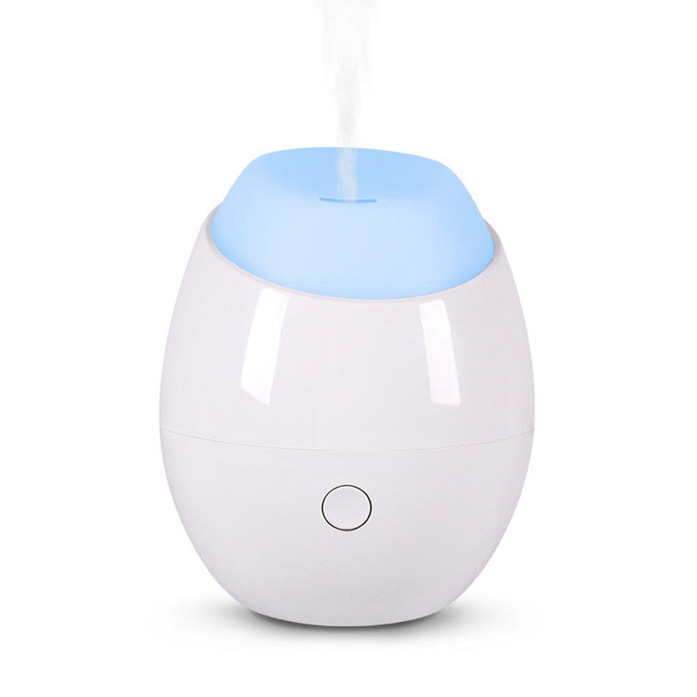 Air Humidifier Mini Silent for Home Hotel USB Plug-in 120ml Atomized Essential Oil Lamp White ZopiStyle