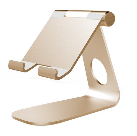 270° Rotatable Foldable Aluminum Alloy Desktop Holder Tablet Stand for Samsung Galaxy Tab Pro S iPad Pro10.5 9.7"" 12.9'' iPad Air Surface Pro 4 Kiosk POS Stand Gold ZopiStyle