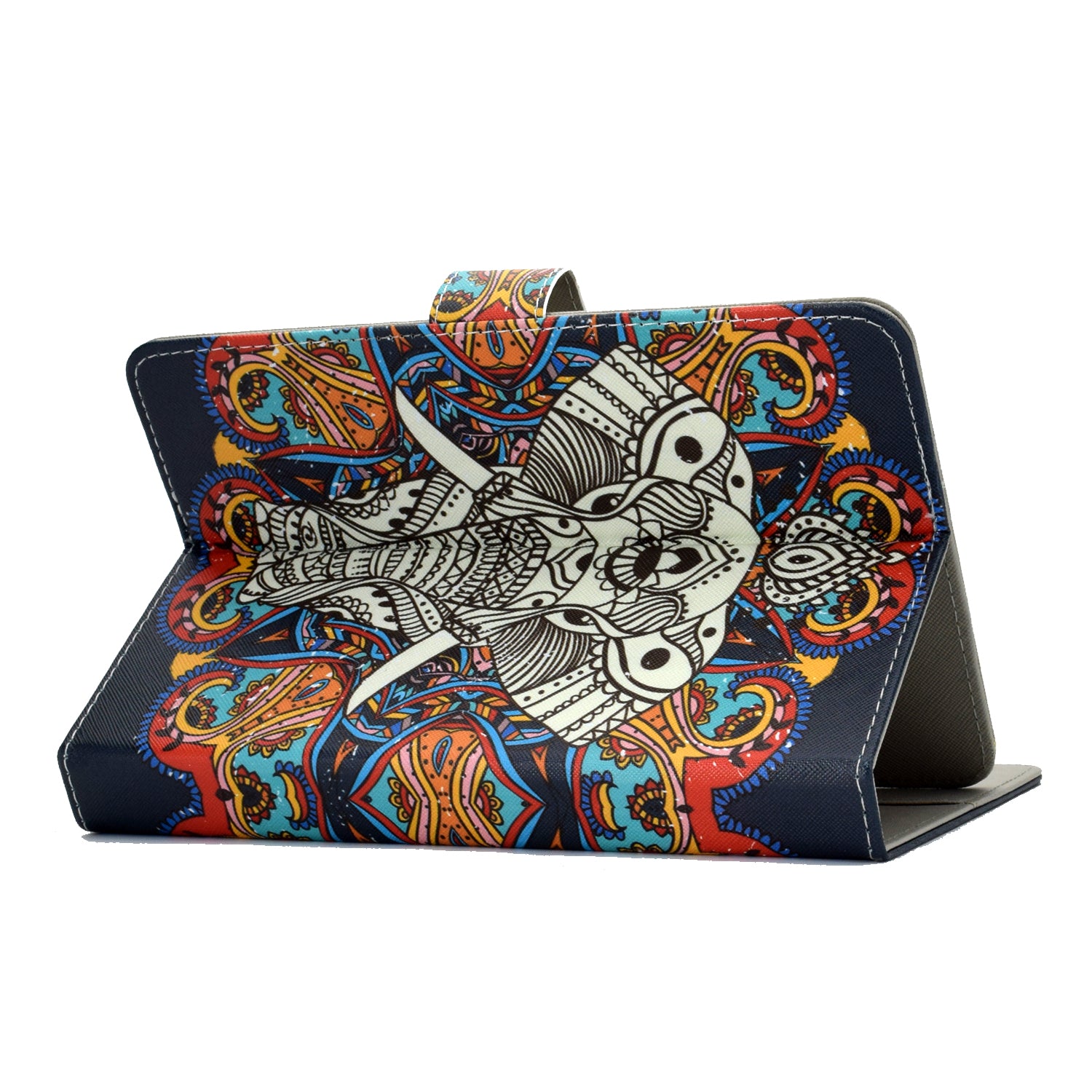 Universal Laptop Protective Cover Color Painted 8 Inches PU Case with Front Snap Graffiti ZopiStyle