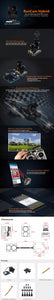 RunCam Hybrid 4K 30fps FOV Camera 145 Degree HD Recording DVR Dual Lens Mini FPV Low Latency Single Board for RC Racing Drone 4K 30fps ZopiStyle