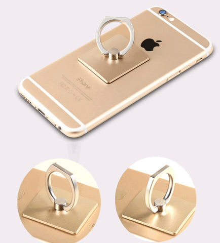 Portable Finger Ring Phone Holder - Gold ZopiStyle