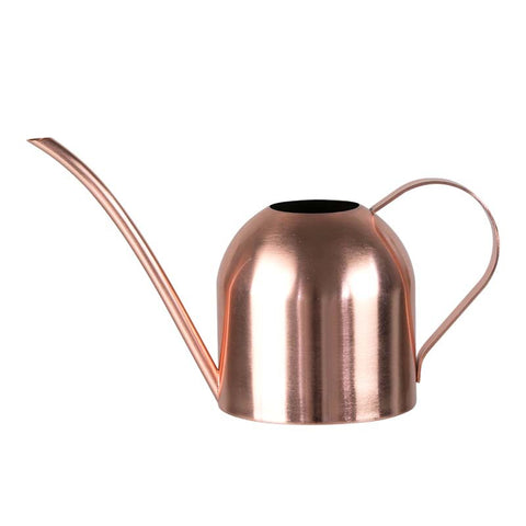 500ML Stainless Steel Long Mouth Watering Can Kettle for House Plant Indoor Outdoor  Rose gold ZopiStyle