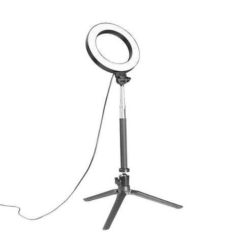 White Dimmable LED Studio Camera Ring Light ZopiStyle